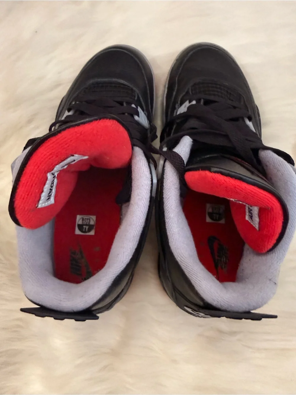 Air Jordan 4 (Bread 4s) Black, Red, white and Gray
